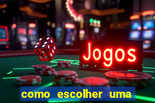 como escolher uma boa cartela de bingo